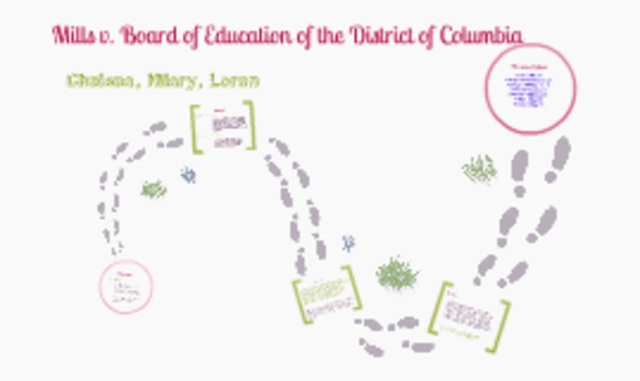 Mills v. Board of Education 1972