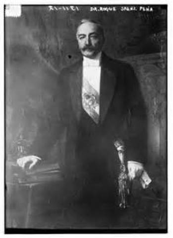 Muerte de Sáenz Peña