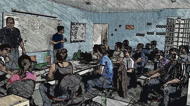 Visita ao Time do QMágico