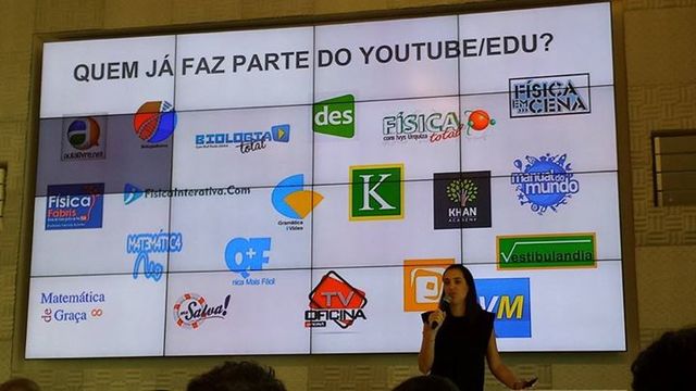 Lançamento do Youtube EDU