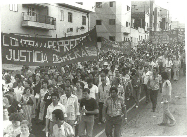 Aumentación de protestas