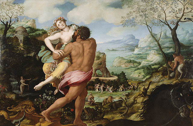 The Abduction of Proserpine - Alessandro Allori