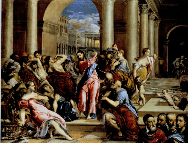 The Purification of The Temple - El Greco