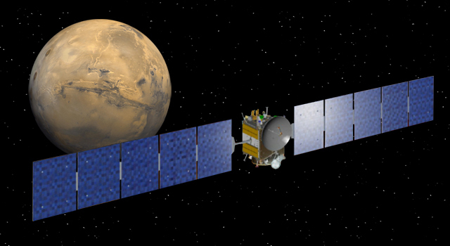 Spacecraft Orbits Astroid