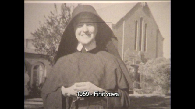 she had her first vows