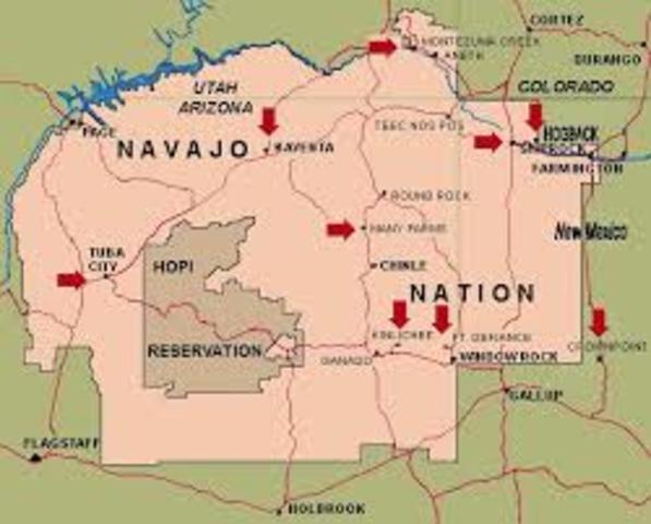 Missions trip to the navajo reservation