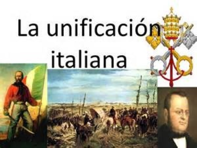 Unificación de Italia / inicia guerra de secesión.