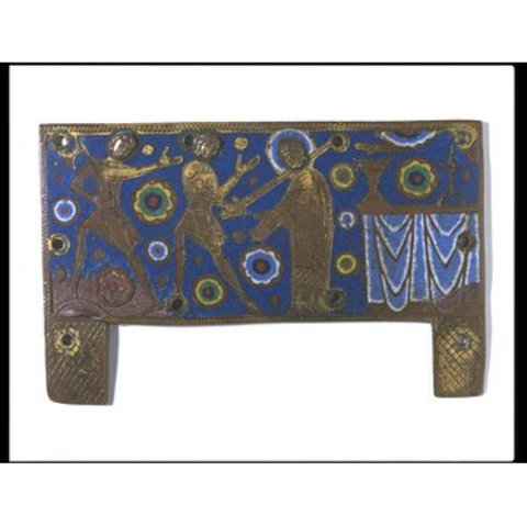 Plaque Showing Murder of St. Thomas Becket