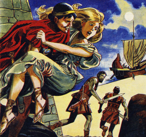 menelaus finid helen is gone