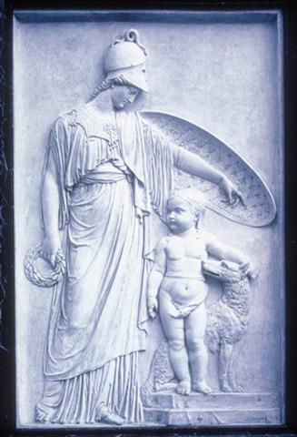 Minerva Protecting the Young King of Rome,