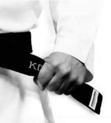 Llegue a cinta negra en taekwondo