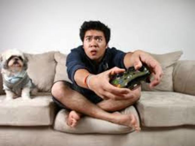 me veo jugando xbox un largo rato