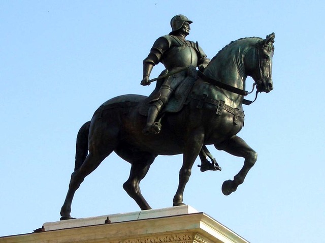 Bartolomeo Colleoni sculpture by Andrea del Verrocchio