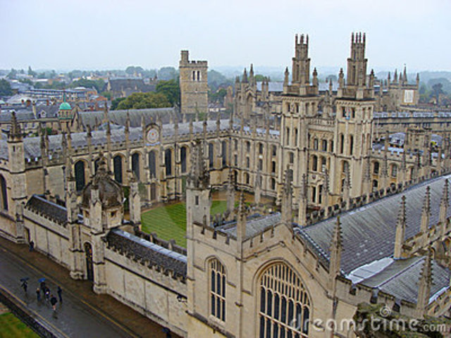 Universidad de Oxford (Inglaterra) en 1096