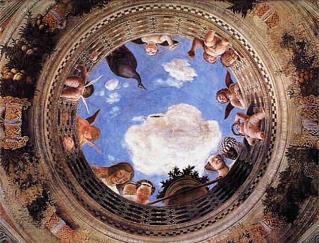 Camera Picta or Camera degli Sposi by Andrea Mantegna