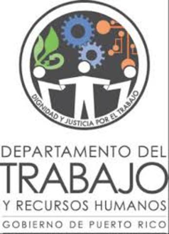 Creación del Departamento del Trabajo