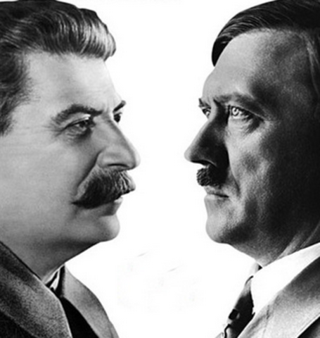 Hiter + Stalin