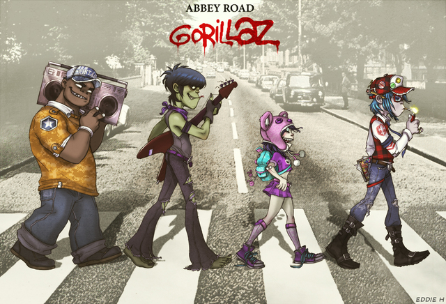 Escuche por primera vez a Gorillaz