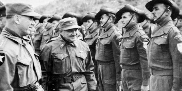 Australian combines forces