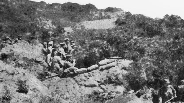 Jim Arrives at Gallipoli