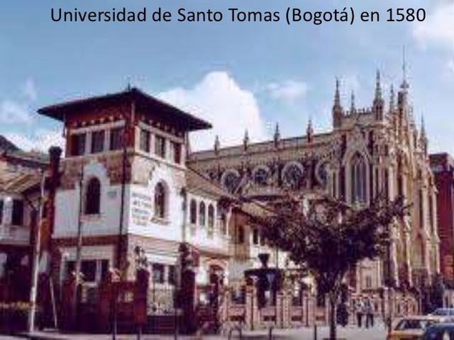 universidad Santo Tomas, la más antigua en Colombia y fundada por la Orden de Predicadores en la ciudad de Bogotá