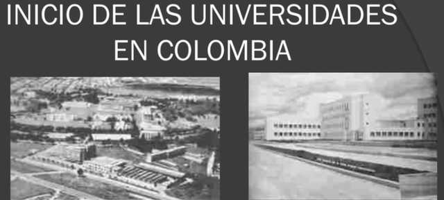 Universidades coloniales, como la universidad  Borbónica con influencia de la ilustración. También trata de que se conserve la estructura Colonial.