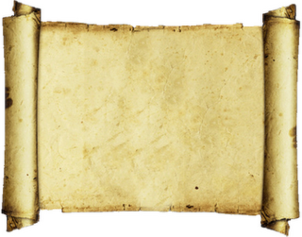 Papiros o pergaminos 3000 a.C.