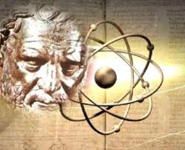 50 a. C. Ideas del atomismo.