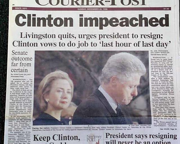 The Impeachment of President Clinton