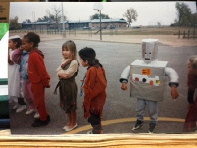 Original playground- Swings and monkeybars are still here almost 50 years later!
