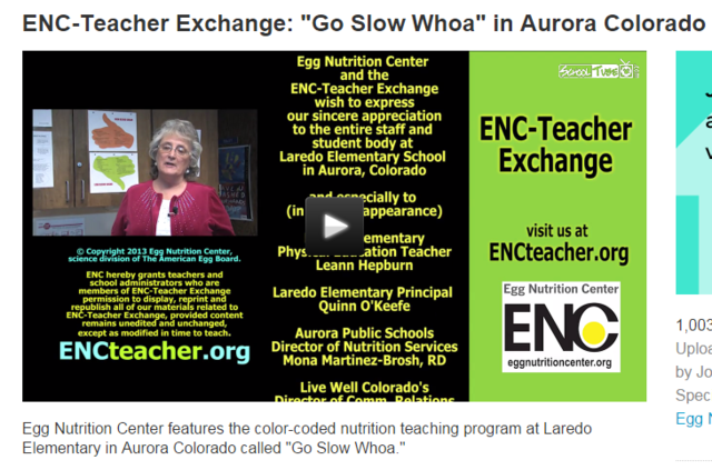 Laredo partners with ENC for Go Slow Whoa Nutrition Initiative