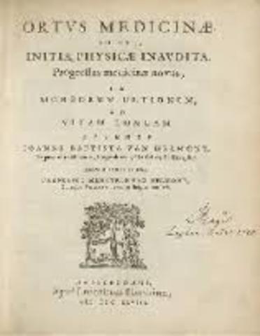 Se publica el libro Ortus medicinae