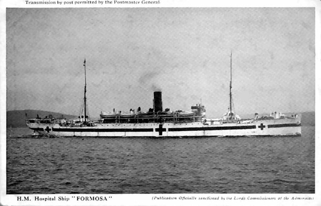 First Hospital Ship Leaves