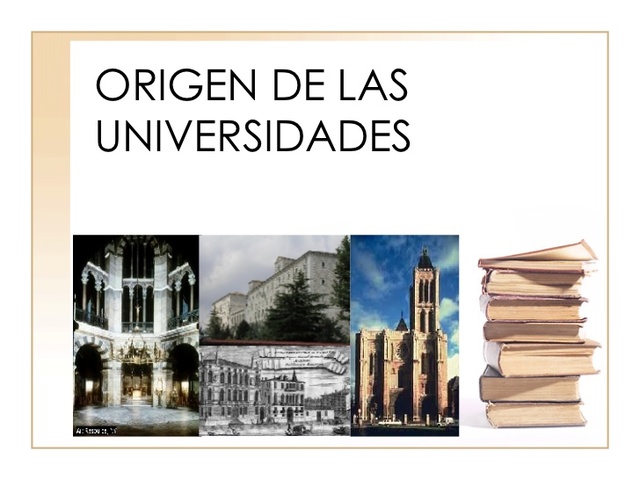 Origen de las universidades