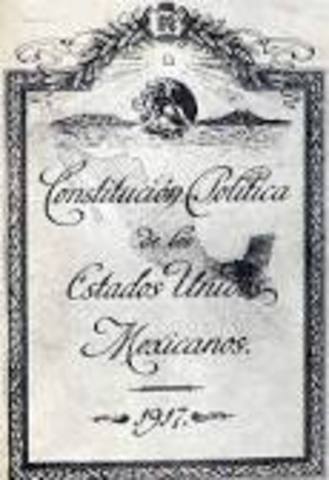 Primer Constitución Mexicana