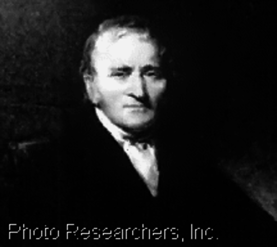 Dalton publica su obra Nuevo sistema de filosofía química,