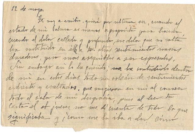 encuentro carta del Provincial Fray Andrés Celemín