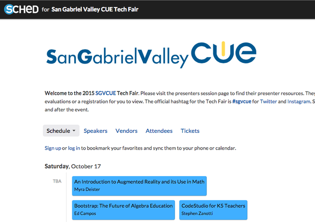 Attend SGV Cue