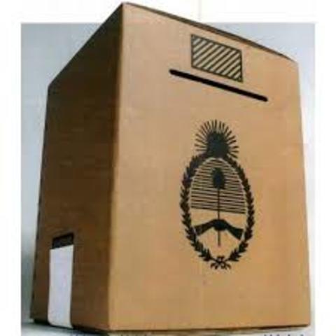 Llamado a elecciones despues del derrocamiento militar.