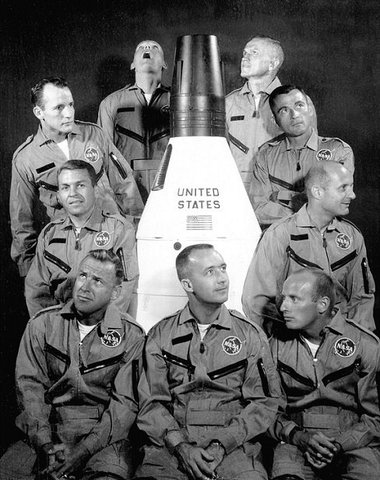 NASA selects its second group of astronauts also known as the "New Nine"