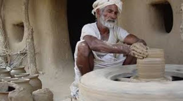 Trabajos de ceramica, alfareria y vidrieria