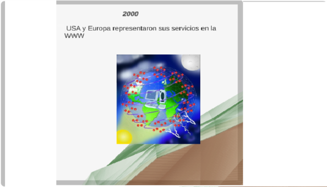 Los EE.UU y europa inician la WWW