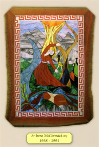 Sister Irene's grave