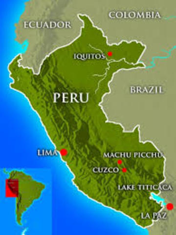 arrived at Peru for missioary work