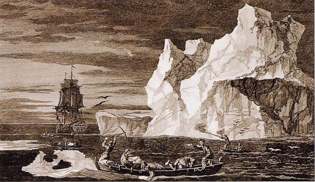 Captain James Cook Crosses Antarctic Circle