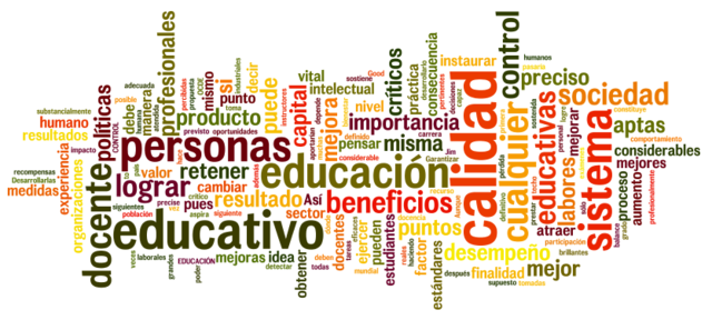 calidad de profesores