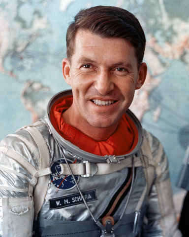 Walter Schirra orbits the Earth six times
