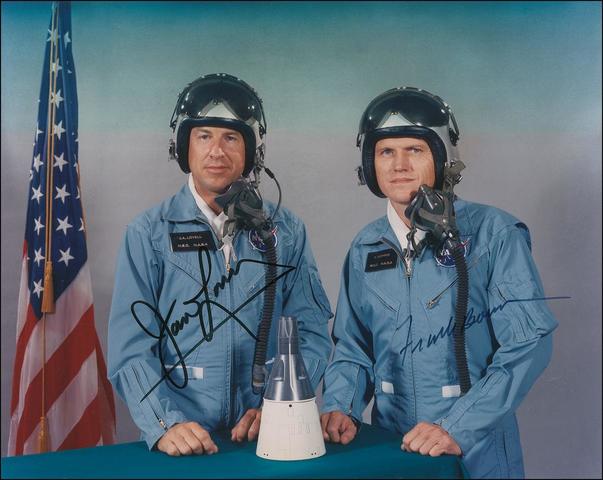 Frank Borman and James Lovell begin a two week stay in Earth orbit aboard Gemini 7