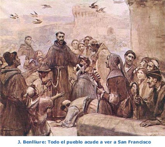 Los Frailes inician a interactuar con la sociedad.