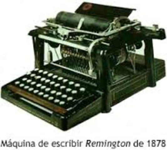 máquina de escribir